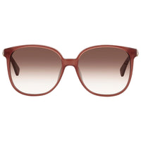 Kate Spade Women's Sunglasses - Alianna-G/S Salmon Red Square Frame | ALIANNA-G S 09R6 ,