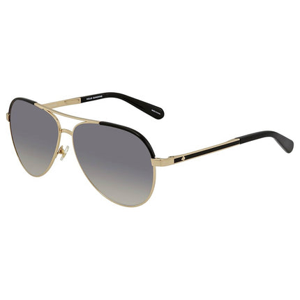 Kate Spade Women's Sunglasses - Amarissa-S Black and Gold Frame | AMARISSA-S 0RHL ,