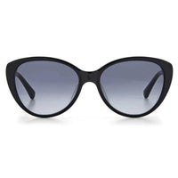 Kate Spade Women's Sunglasses - Black Cat Eye Frame Grey Lenses | VISALIA/G/S 0807 ,