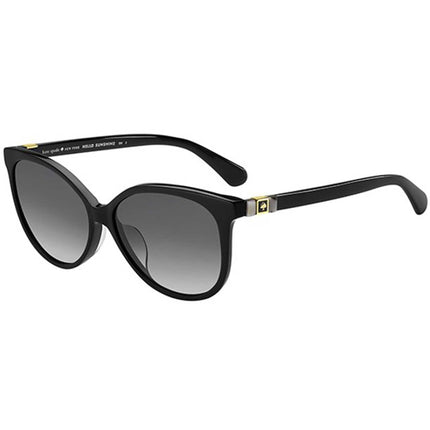 Kate Spade Women's Sunglasses - Black Frame Dark Grey Lenses | BRIEANNA/F/S 0807 ,