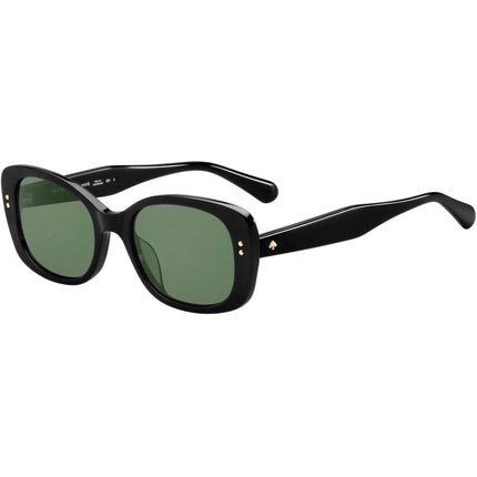 Kate Spade Women's Sunglasses - Black Frame Green Plastic Lenses | CITIANI/G/S 0807 ,