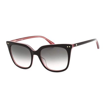 Kate Spade Women's Sunglasses - Black Frame Green Sh Pink Lens | GIANA/G/S 0807 JP ,