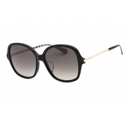 Kate Spade Women's Sunglasses - Black Rectangular Plastic Frame | KAIYA/F/S 0807 WJ ,