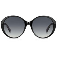 Kate Spade Women's Sunglasses - Black Round Frame | KATE SPADE ODETTA/F/S 0807/9O ,