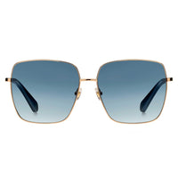 Kate Spade Women's Sunglasses - Blue Gradient Lens Metal Square | Fenton/G/S 0PJP 08 ,