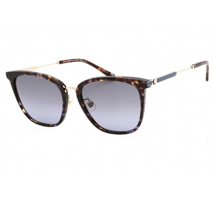 Kate Spade Women's Sunglasses - Blue Havana Full Rim Acetate | Maeve/F/S 0JBW GB ,