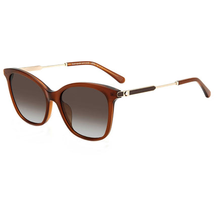 Kate Spade Women's Sunglasses - Brown Cat-Eye Acetate Frame | DALILA/S 009Q ,