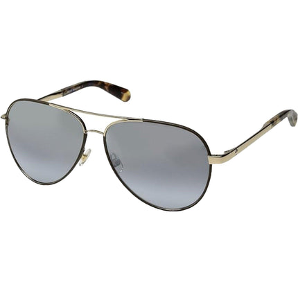 Kate Spade Women's Sunglasses - Brown Gold Pilot Frame | KATE SPADE AMARISSA/S 01Q/GO ,