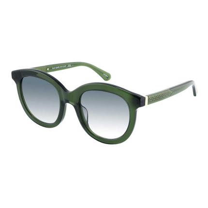 Kate Spade Women's Sunglasses - Crystal Green Acetate Oval Frame | LILLIAN/G/S 00OX ,