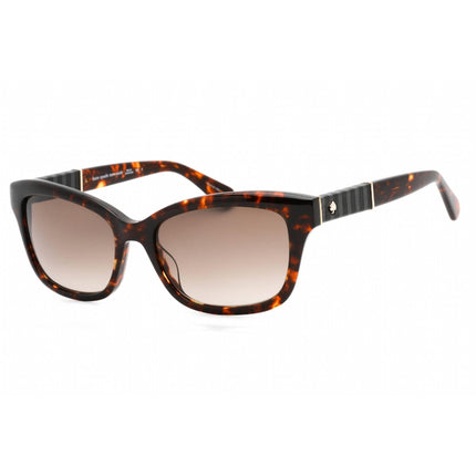 Kate Spade Women's Sunglasses - Dark Havana Plastic Cat Eye | Johanna 2/S 0086 00 ,