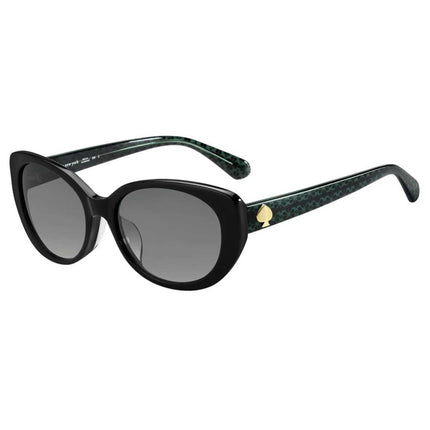 Kate Spade Women's Sunglasses - Everett Black Acetate Frame | EVERETT-F-S 0807 ,