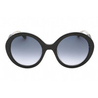 Kate Spade Women's Sunglasses - Full Rim Black Plastic Round Frame | ZYA/G/S 0807 9O ,
