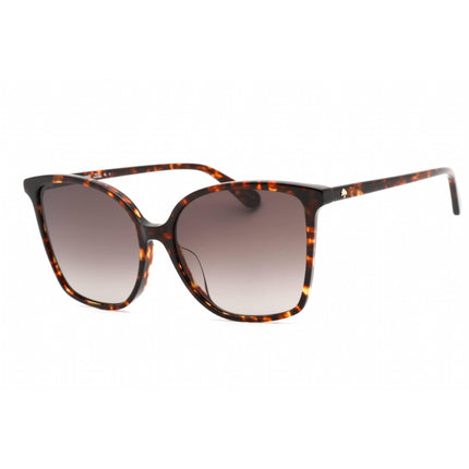 Kate Spade Women's Sunglasses - Full Rim Havana Plastic Frame | BRIGITTE/F/S 0086 HA ,