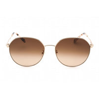 Kate Spade Women's Sunglasses - Full Rim Light Gold Metal Round | NESHA/F/S 03YG HA ,