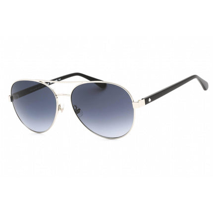Kate Spade Women's Sunglasses - Full Rim Palladium Aviator Metal | AVERIE/S 0010 9O ,