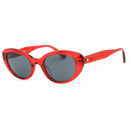 Kate Spade Women's Sunglasses - Full Rim Red Cat Eye Plastic Frame | CRYSTAL/S 0C9A IR ,