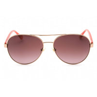 Kate Spade Women's Sunglasses - Full Rim Red Gold Aviator Metal | AVERIE/S 0AU2 3X ,