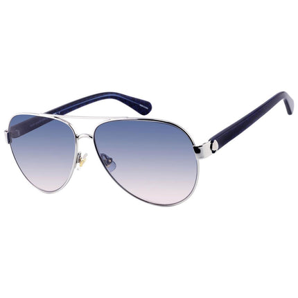 Kate Spade Women's Sunglasses - Geneva/S Blue Lenses Metal Frame | GENEVA-S 0PJP-I4 ,