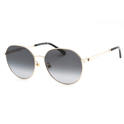 Kate Spade Women's Sunglasses - Gold and Black Round Metal Frame | NESHA/F/S 0RHL 9O ,