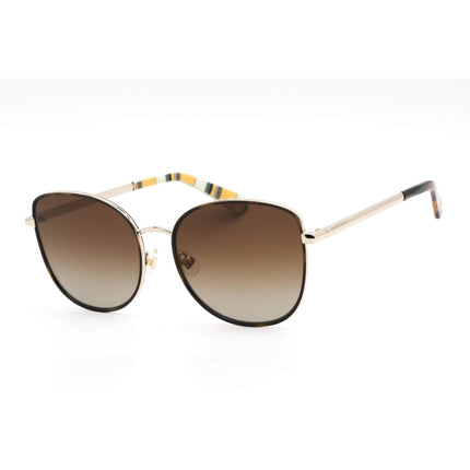 Kate Spade Women's Sunglasses - Gold and Havana Cat Eye Frame | MARYAM/G/S 006J LA ,