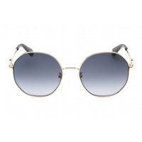 Kate Spade Women's Sunglasses - Gold Black Round Plastic Frame | VENUS/F/S 0RHL 9O ,