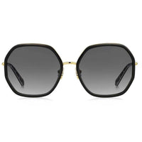 Kate Spade Women's Sunglasses - Gold/Black Geometric Metal Frame | NICOLA/G/S 0RHL ,