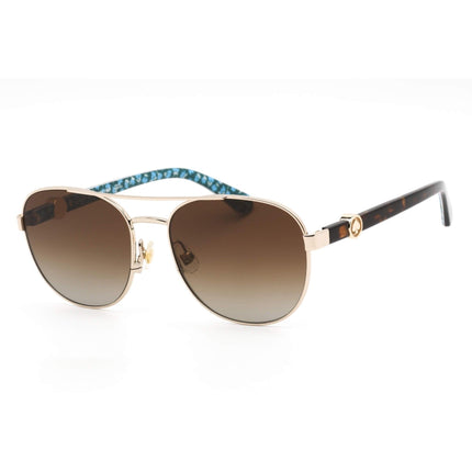Kate Spade Women's Sunglasses - Gold/Havana Aviator Metal Frame | RAGLAN/G/S 006J LA ,
