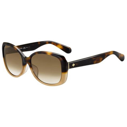 Kate Spade Women's Sunglasses - Havana Beige Cat Eye | KATE SPADE AMBERLYN/F/S 0XLT/LA ,