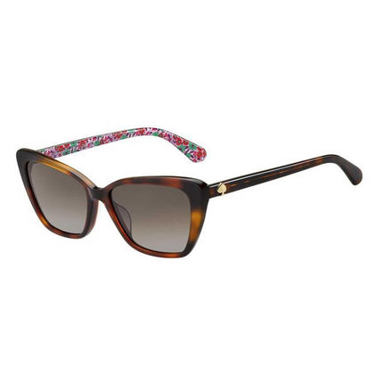 Kate Spade Women's Sunglasses - Havana Cat Eye Acetate Frame | Lucca/G/S 0086 HA ,