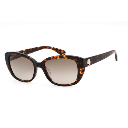 Kate Spade Women's Sunglasses - Havana Cat Eye Plastic Frame | KENZIE/G/S 0086 HA ,