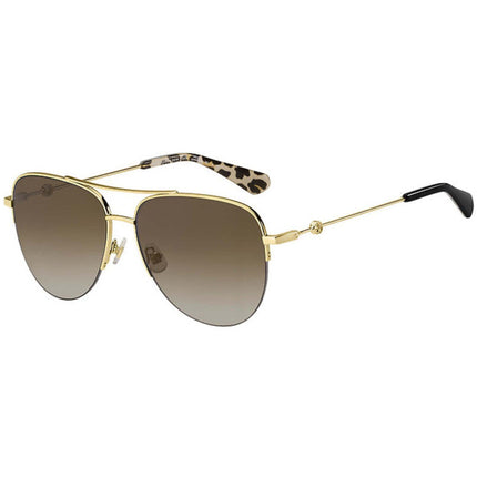 Kate Spade Women's Sunglasses - Havana Metal Full Rim Pilot Frame | MAISIE/G/S 0086 ,
