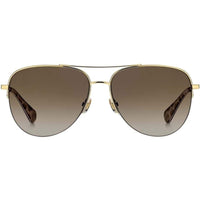 Kate Spade Women's Sunglasses - Havana Metal Full Rim Pilot Frame | MAISIE/G/S 0086 ,