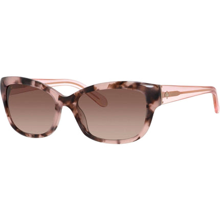 Kate Spade Women's Sunglasses - Havana Rose Pink Cat Eye Frame | JOHANNA/S 0RUR ,