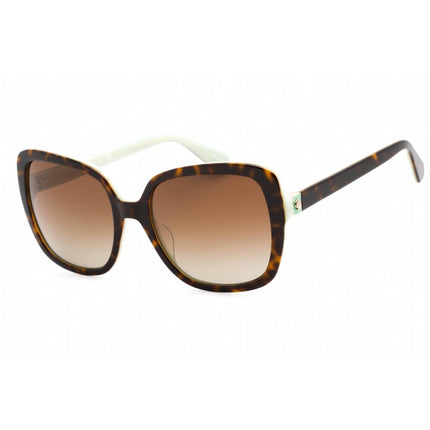 Kate Spade Women's Sunglasses - Havana/Light Blue Butterfly | WILHEMINA/S 08XS LA ,