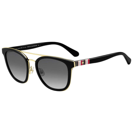 Kate Spade Women's Sunglasses - Jalicia Black Frame Grey Lenses | JALICIA-F-S 0807 ,