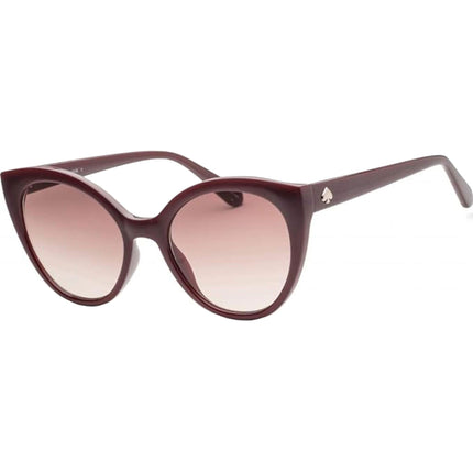 Kate Spade Women's Sunglasses - Ople Burgundy Cat Eye | KATE SPADE AMYA/O/S 0LHF/HA ,