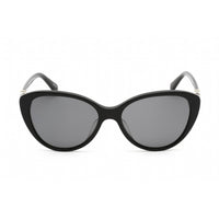 Kate Spade Women's Sunglasses - Pattern Black Plastic Cat Eye | VISALIA/G/S 07RM M9 ,