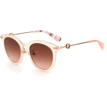 Kate Spade Women's Sunglasses - Pink Frame Gradient Brown Lenses | KEESEY/G/S 035J ,