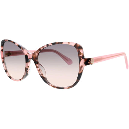 Kate Spade Women's Sunglasses - Pink Havana Plastic Butterfly Frame | ESMAE/G/S 0OO4 ,