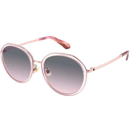 Kate Spade Women's Sunglasses - Pink Round Frame | KATE SPADE ALAINA/F/S 035J/FF ,