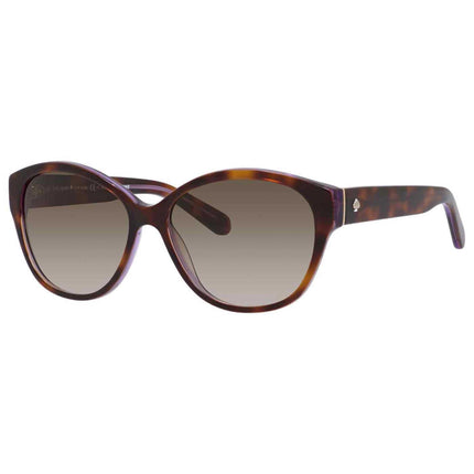 Kate Spade Women's Sunglasses - Purple Tortoise Cat-Eye Frame | KIERSTEN2/S 0W36 ,