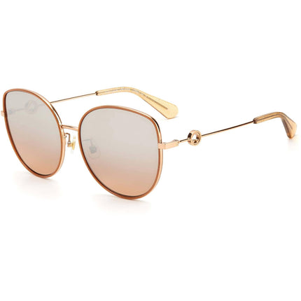 Kate Spade Women's Sunglasses - Red Gold Butterfly Metal Frame | SICILIA/G/S 0AU2 ,