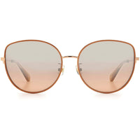 Kate Spade Women's Sunglasses - Red Gold Butterfly Metal Frame | SICILIA/G/S 0AU2 ,