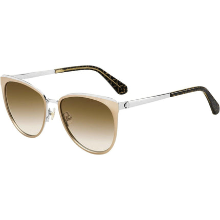 Kate Spade Women's Sunglasses - Silver Cat Eye Frame | KATE SPADE JABREA/S 0YB7/HA ,