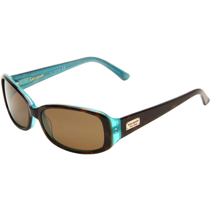 Kate Spade Women's Sunglasses - Tortoise and Aqua Rectangular Frame | PAXTON S 0EYP ,