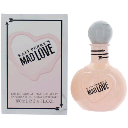 Katy Perry Women's Eau De Parfum Spray - Mad Love Enchanting Fragrance Notes, 3.4 oz ,