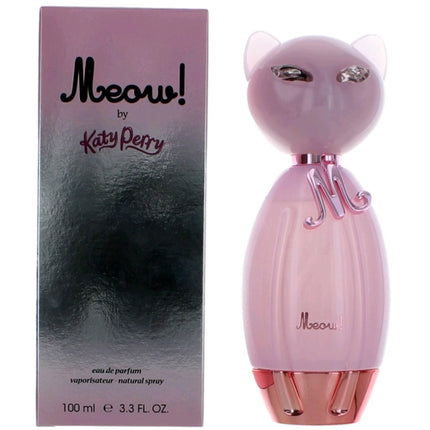 Katy Perry Women's Eau De Parfum Spray - Meow! Tangerine, Pear and Gardenia Top Notes ,