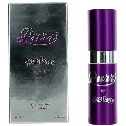 Katy Perry Women's Eau De Parfum Spray - Purr Peach, Apple and Green Bamboo, 0.5 oz ,