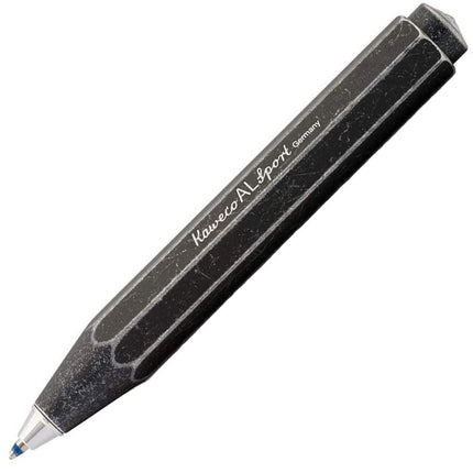 Kaweco Ballpoint Pen - AL Sport Stonewashed Black Aluminum | 10000731 ,