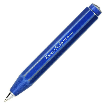 Kaweco Ballpoint Pen - AL Sport Stonewashed Blue Aluminum | 10000730 ,